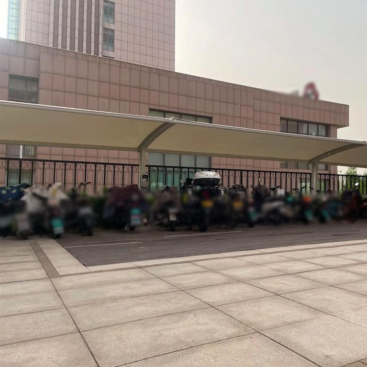 丽江膜结构电动车棚